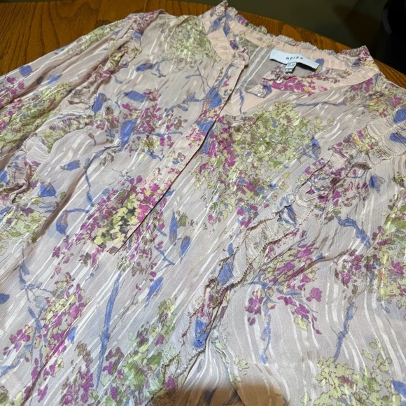 REISS Cari Printed Floral Smock Floral Dress Size 10 - Picture 3 of 9